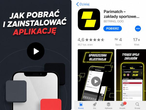 Główne funkcje aplikacji mobilnej i mobilnej wersji strony